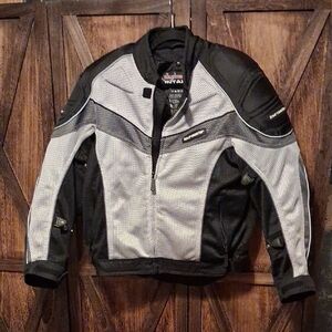 Men's Black and Gray Performance Jacket
